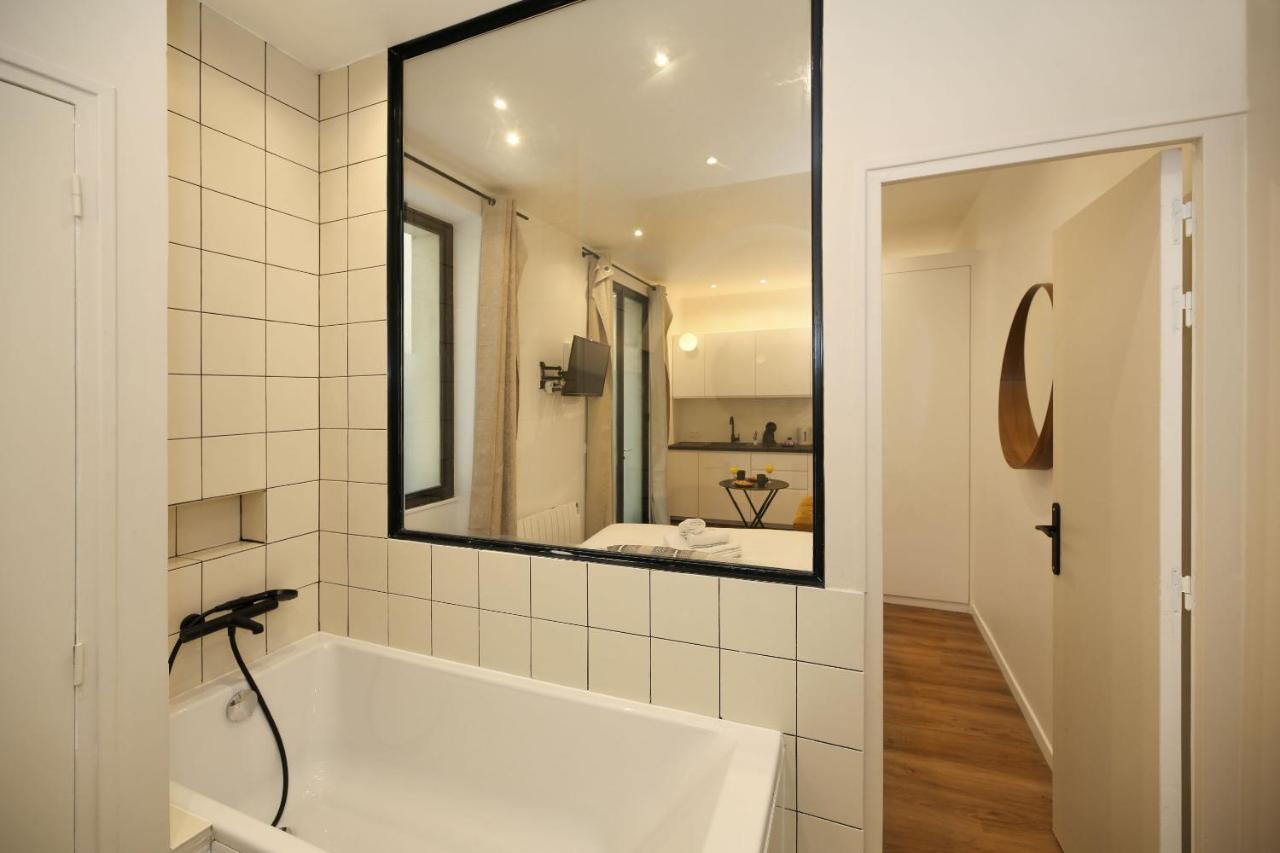 Studio Fonctionnel Tout Equipe Proche Metro - 2P - Flat-Guest Paris Exterior foto